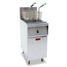40lb Electric Commercial Floor Deep Fryer 208V 1 Phase Power 47740