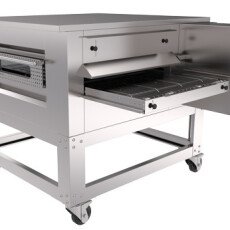 Pizza Electric Oven Omcan Commercial Ventilated Tunnel Conveyor Oven 46725