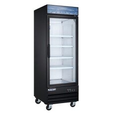 22.6 CuFt 640 L Capacity Commercial Refrigerator with Single Glass Door Omcan 59036