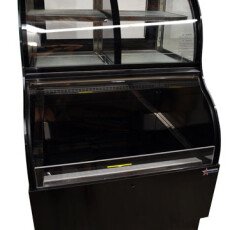 36" Dual Service Open Refrigerated Grab n Go Floor Deli Display Case 47106