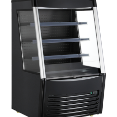 28" Black Open Refrigerated Grab n Go Display Case 260 L 47515