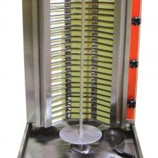 Shawarma Grill / Doner Kebab Machine / Vertical Broiler with 66 lb. Capacity, Electric – 220 V, 1 Phase, 6 KW 20369