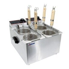 Omcan Countertop Electric Pasta Cooker – 4L (x2) capacity 43558