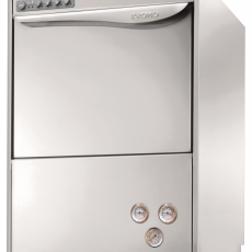 Kromo Dupla-50 USA High-Temperature 30.1 Amp 220-240V Italian Made Undercounter Dishwasher 49126