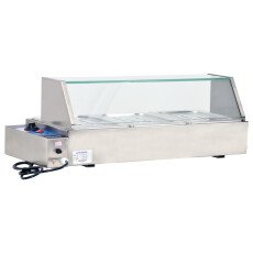 Bain Marie with 3 Half-size Pans and 1.5 kW 36-inch 42156