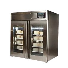 Omcan Affinacheese® 60kg wall cabinet with ClimaTouch® and Fumotic® 45517