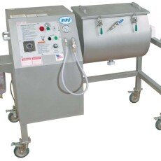 Omcan Biro Vacuum Marinating Tumbler with 100-lb Capacity and Stainless Steel Drums 20366