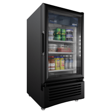 19" W Refrigerated 1 Glass Door Countertop 3 Shelves Cooler Imbera VR04-HC