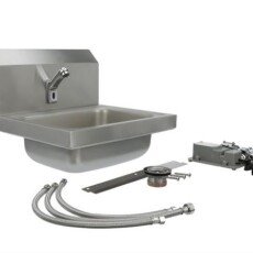 Intelli-Flo EZ Electronic Hand Wash Station AC Power with Thermostatic Mixing Valve and 1.5 gpm Laminar Flow - KE25-B131-CB1