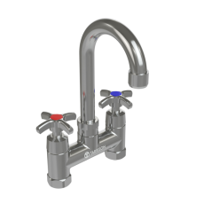Tarrison Commercial Heavy Duty Faucet for Ice Bin with Sink Combo TP-PF4DK3GC-Kit