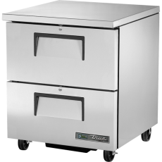 True Drawered Freezer with Hydrocarbon Refrigerant TUC-27F-D-2-HC-NL