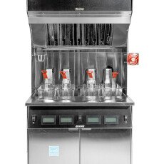 Resfab Electric Floor Deep Fryer Ventless with Auto Lift MB-502ATVN