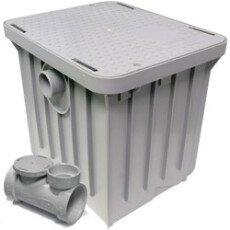 Endura Grease Trap Interceptor 14lbs 7 GPM with 2" Connector 3907A02-V