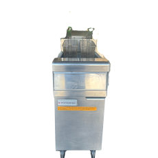 Used 40 Lb. Natural Gas Fryer - 110,000 BTU Frymaster MJ140-CL
