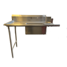 Used 30″ x 48″ Left-Side Soiled Dish Table Stainless Steel Dishwasher Loading Table Foster FSDT-3048L-CL