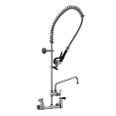 New Clearance 8″ Center Mount with Nozzle & Flexible Hose Thorinox WM-200-S8-CL