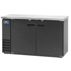 60" 2 Door Solid Bar Bar Refrigerator Cooler Arctic Air ABB60