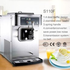 Commercial Countertop Soft Serve Ice Cream Machine 1 Flavor 20L/Hour 208-230 Volt 1 Phase Power S110FA2