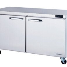 60" Undercounter Freezer 2 Door Blue Air BLUF60-HC