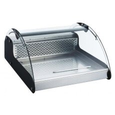 27″ Curved Glass Countertop Refrigerated Display with 118L Capacity Omcan 43074