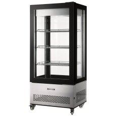 33" Refrigerated Square Display Case Cooler 550L 44474