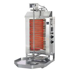 Potis E2 30 Kg Electric Doner Kebab Machine / Vertical Broiler with 2 Burners | Trento – 208V, 1 Phase, 6 kW 49063