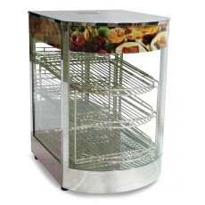14" Curved Glass Display Countertop Warmer with 0.85 kW 21829
