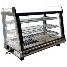 35" Display Warmer Countertop with 136 L Capacity and Front and Back Doors 39999