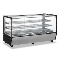 60" Square-Glass Countertop Display Warmer 9cu.ft. / 252L 110V, 1650W 47428