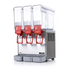 Ugolini Arctic Compact Countertop Triple Bowl Juice Dispenser with 3 x 8L Capacity – 115V 49086
