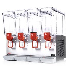Ugolini Arctic Deluxe-Paddle Mix Four-Bowl Juice Dispenser with 4 x 20L Capacity – 115V 49090