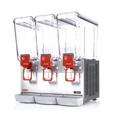 Ugolini Arctic Deluxe-Paddle Mix Triple Bowl Juice Dispenser with 3 x 20L Capacity – 115V 49089