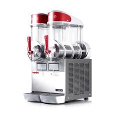 Countertop Ugolini Machine MT2 Double Bowl Granita / Slushy Machine with Magnetic Drive – 2 x 2.6 Gal. (10L) Capacity 49082