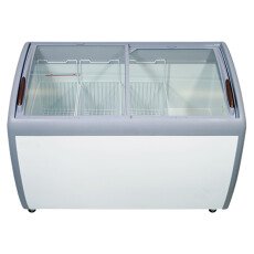 50″ Curved Glass Top Novelty Ice Cream Freezer FCCG-50-V