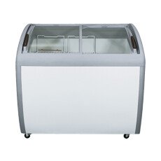 39″ Curved Glass Top Novelty Ice Cream Freezer FCCG-39-V