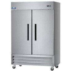 New Clearance 49 CuFt 2 Door Solid SS Reach In Freezer Arctic Air AF49
