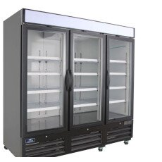 New Clearance Upright Glass 3 Door Freezer Merchandiser Arctic Air AFGDM72