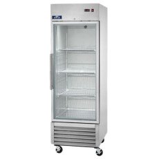 New Clearance 27" One Door Glass Display Reach-In Refrigerator Cooler Arctic Air AGR23