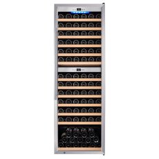 Vinovero 25-inch Dual Zone Wine Cooler with 126 Bottle Capacity and Stainless Steel Door 48526