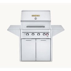 30" Outdoor Propane Commercial BBQ Cart Grill Crown Verity IE30MLP
