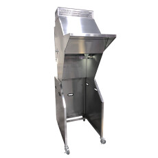 Standing Broaster Ventless Deep Fryer Hood System BVH