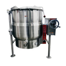 60 Gallon Electric Steam Kettle Tilt Tri-Leg 2/3 Jacket 220 V 3 Phase Power ELT-60
