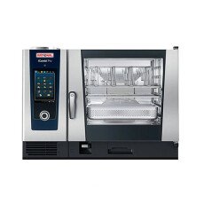 Commercial Rational iCombi Classic ICC-6-FULL-E 6 Pan Full Size Natural Gas Combi Oven – LM200CG