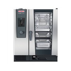 Rational iCombi Classic ICC-10-HALF-E 10 Pan Half Size Natural Gas Combi Oven – LM200DG