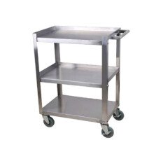 EFI 19″ x 31″ Stainless Steel 3 Shelf Utility Rolling Cart CBC1931KD-15