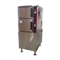 Electric 10 Pan Convection Steamer on Cabinet Base – 3Ph, 240V SX-55EC