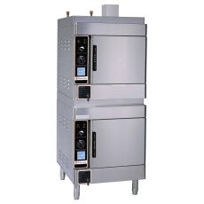 Steamers Boilerless Two (4) Pan With Stacking Kit, 27,000 BTU each – Natural Gas, 54000 Total BTU SIRIUS II-8