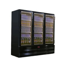 Howard McCray Refrigerator Merchandiser Three Door Cooler 65 Cu. Ft. Capacity GR65BM-B