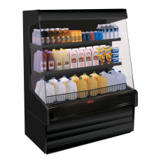 39" W Howard McCray Grab N Go Vertical Open Air Cooler w/ (3) Levels, 115v SC-OD30E-3L-B-LED