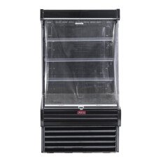 51" W Howard McCray Open Merchandisers 30E Series Self-Contained Endless Design Dairy Cooler Stainless Steel SC-OD30E-4-S-LED